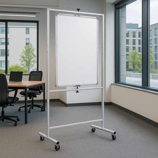 Portrait Revolving Magnetic Premium Whiteboard - 900 x 1200mm