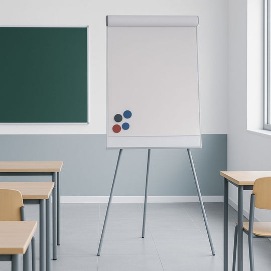 Magnetic Height Adjustable Flip Chart Easel - 700mm x 1000mm