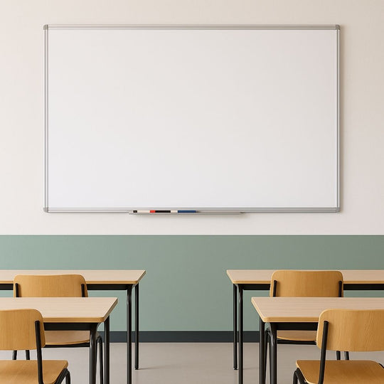 Magnetic Coated Steel Whiteboard - 1500 x 1200mm
