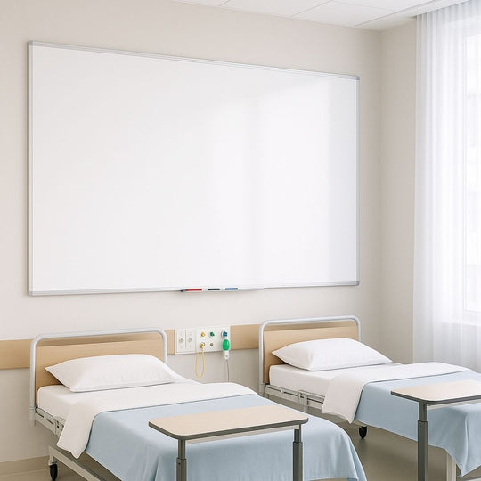 Magnetic Coated Steel Whiteboard - 2400 x 1200mm