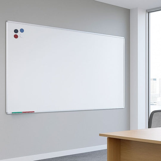 Magnetic VES Steel Dry Wipe Whiteboard - 2400 x 1200mm