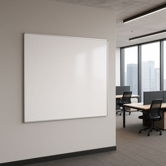 Double-Sided Whiteboard - Aluminium Frame 1200mm x 1200mm