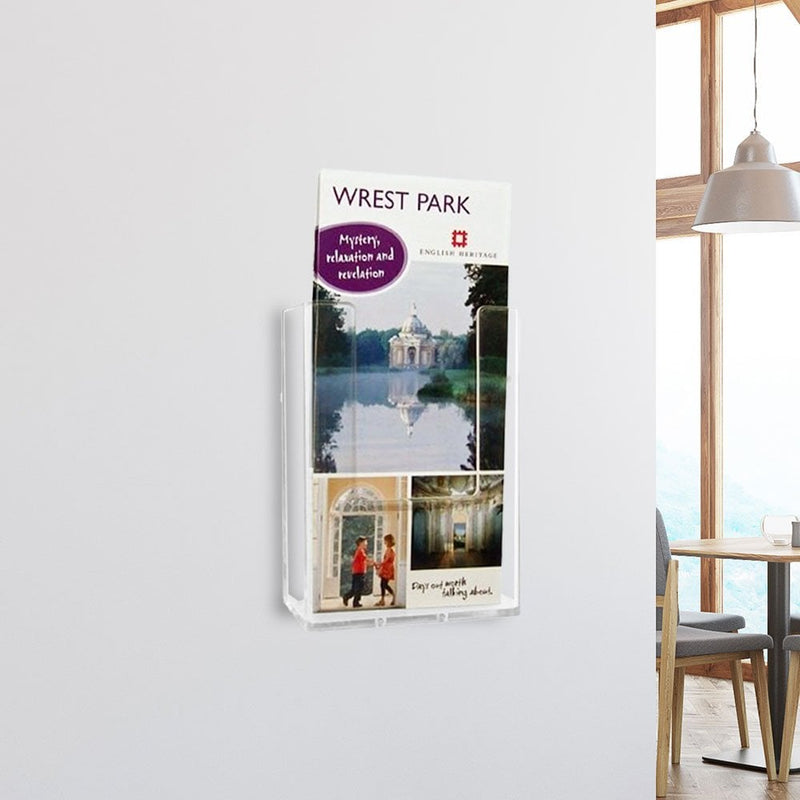 DL Leaflet Holder - Wall Mounted