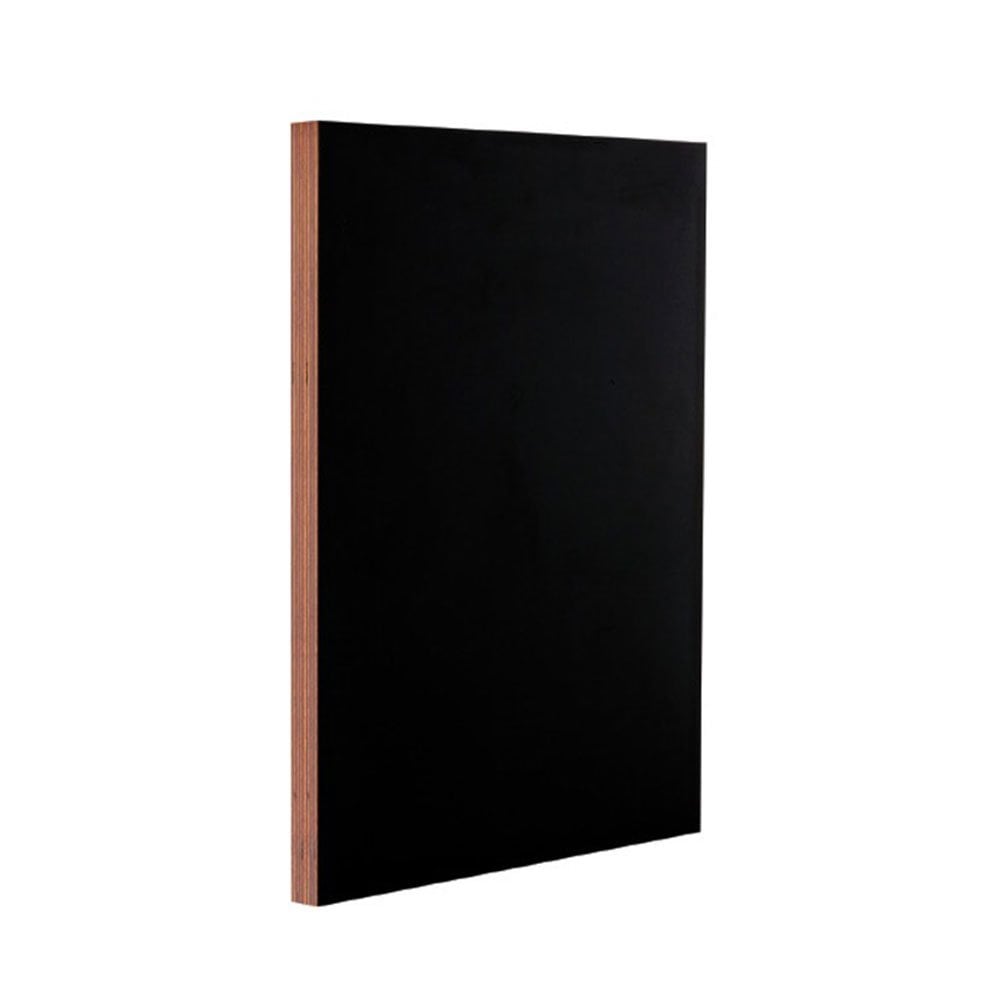 Versatile 400mm x 600mm frameless wooden chalkboard with a dry-wipe surface, ideal for wall mounting or easel display.

