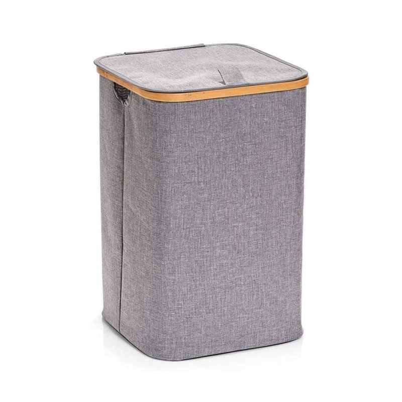 Grey Laundry Basket Displaysense