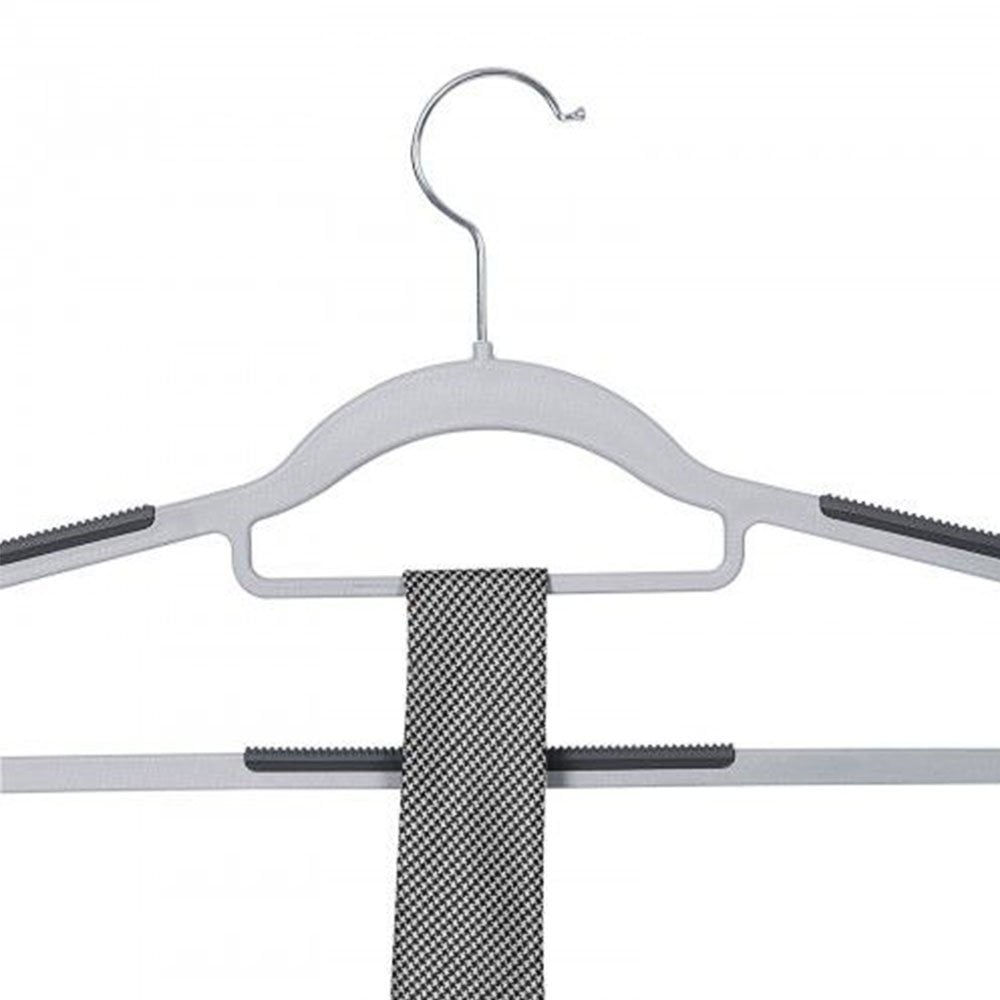 Heavy-duty durable hangers in a pack of 30, ideal for maximising wardrobe space and organising garments.
