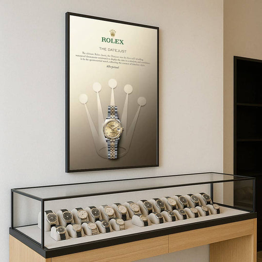 Pack of 6 A1 Black Aluminium Certificate Poster Frames with Plexiglass Front For Portrait And Landscape Wall Hanging