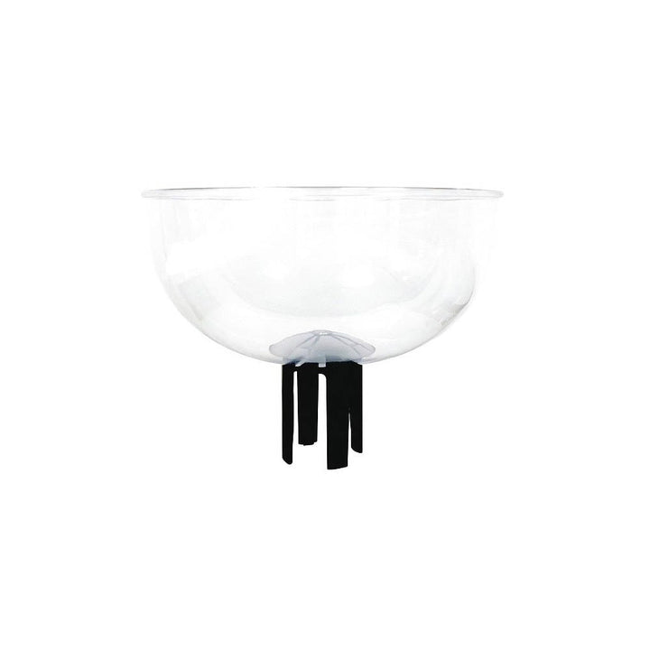Impulse bowl for in-queue merchandising, designed to catch the attention of customers with quick-sale items.