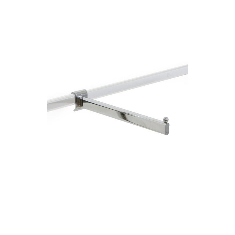 Twin Slot Straight Clothes Arm Bar - 300mm